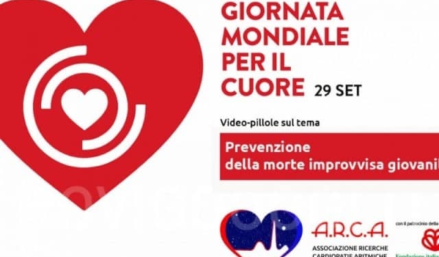 29 settembre, Giornata Mondiale per il Cuore con ARCA