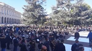 Vicenza scende in piazza: vogliono lavoro, non bonus