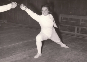 Irene Camber. Fu triestina la prima medaglia nella scherma