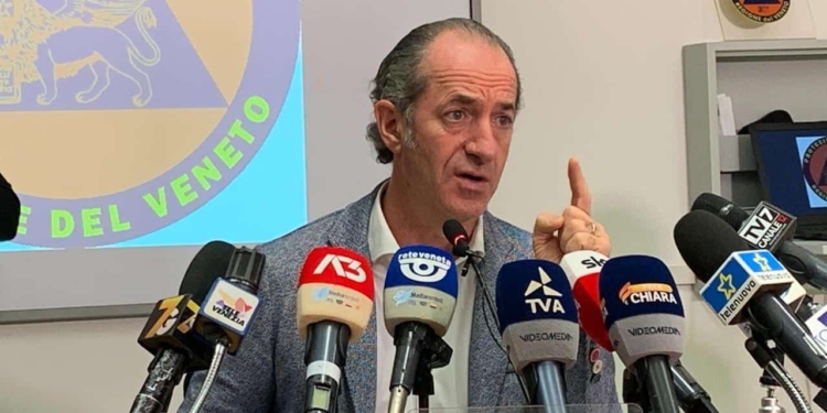 Veneto: ecco il testo della nuova ordinanza di Zaia