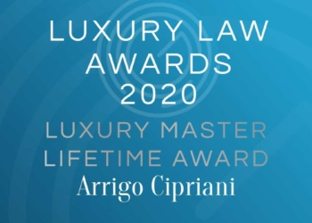Arrigo Cipriani. Riconoscimento dal Luxury Law Summit