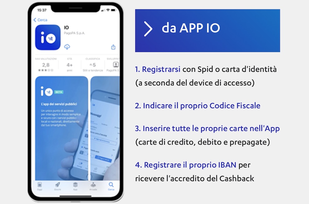 Cashback – Si parte (con la fase sperimentale)
