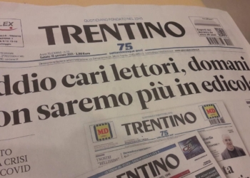Oggi sparisce un giornale dopo 75 anni chiude il Trentino
