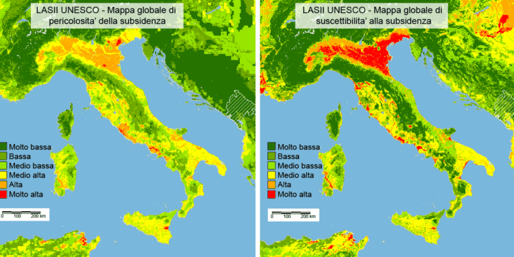 Subsidenza. Il Bo’ è tra i padri della mappa mondiale