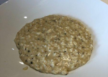 Roberto Berno  e la ricetta del risotto con tartufo dei Colli Berici