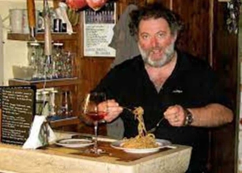 Luca Brangian e i bigoli con le sarde di lago