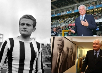 Il sorriso del grande calciatore