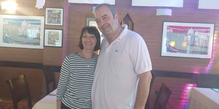 Luciano Cesaro  e il risotto con le seppioline