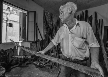 Lui scolpisce Birdman per salvare Venezia