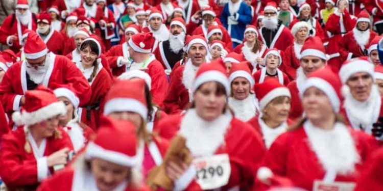 Babbo Natale corre per beneficenza