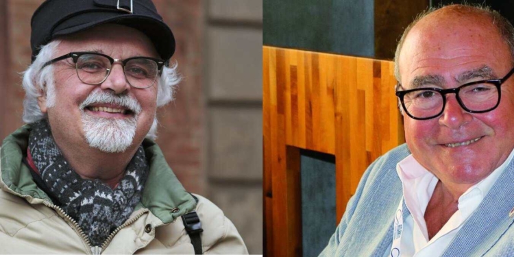 Patrizio e Gianni rotta su Venezia