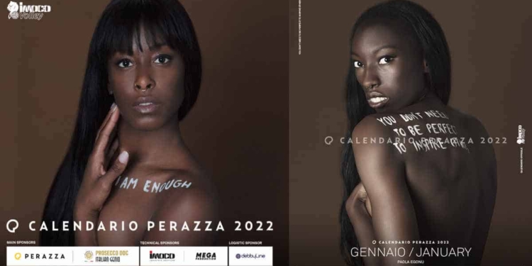 Campioni trevigiani in posa per beneficenza