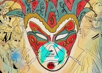 Su le maschere, giù le mascherine