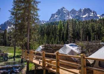 Una vacanza in tenda sotto le stelle