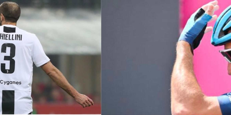 Nibali e Chiellini: prima uomini poi campioni