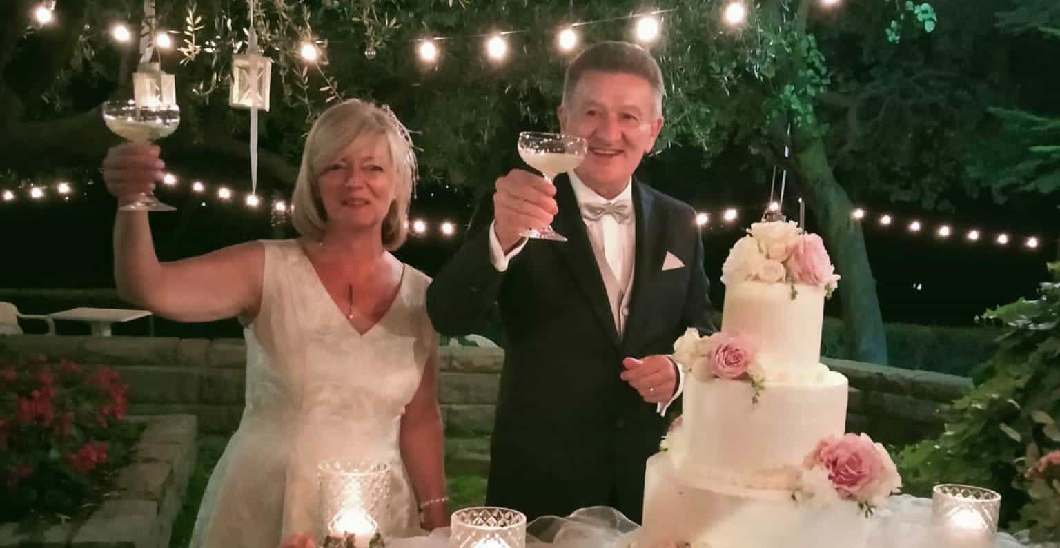 Maurizio e Nadia sposi