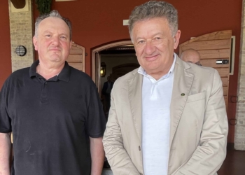 Giuliano Biancotto e lo stinco alla birra