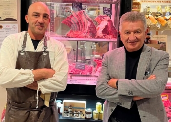 Alla macelleria braceria Garbin, con l’agnello alle pere