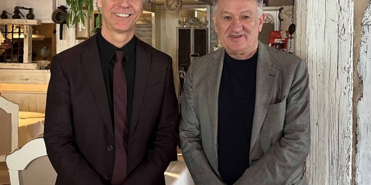 Nicola Gandolfi e gli scampi con cous cous e nero di seppia