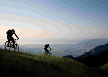 La primavera sulla ciclabile del lago di Costanza