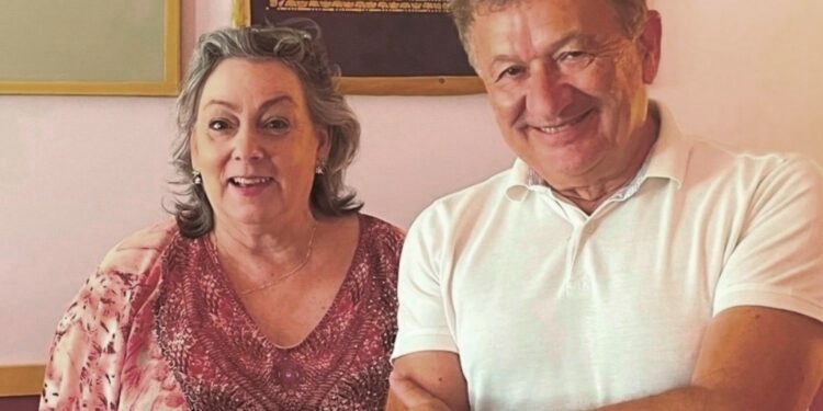 Cristina del Blue Ristorante e le sue fettuccine