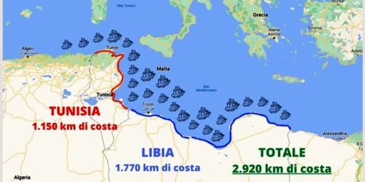 Coi blocchi navali non si ferma il vento