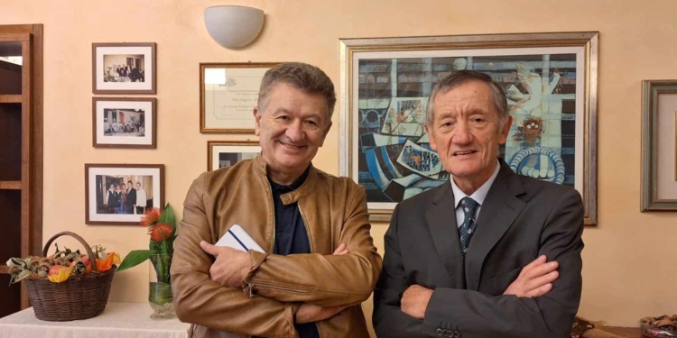 Silvano Cristofanon e il risotto di zucca e porcini