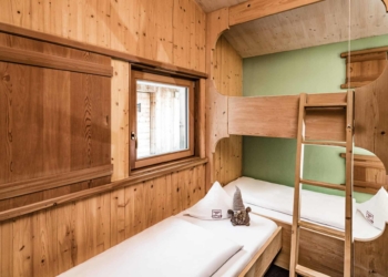 Weekend sulle dolomiti nelle lodge, le case mobili in legno