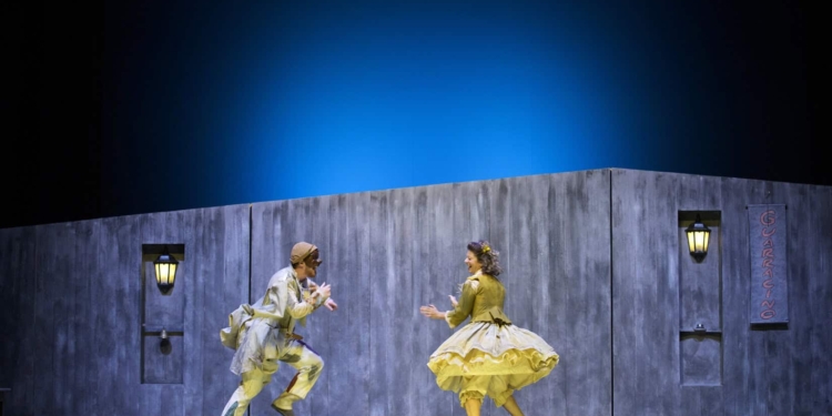 Arlecchino muto per spavento