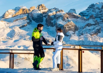 Ecco gli eroi di un Posto al Sole sulle nevi del Trentino