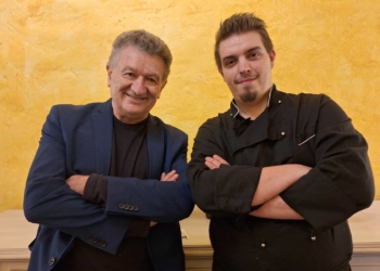 Enrico Fracasso del Castello di Valbona e il raviolone cromatico