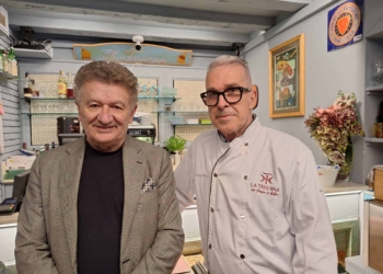 Felice Tiozzo della “Taverna” e la sua carbonara di pesce