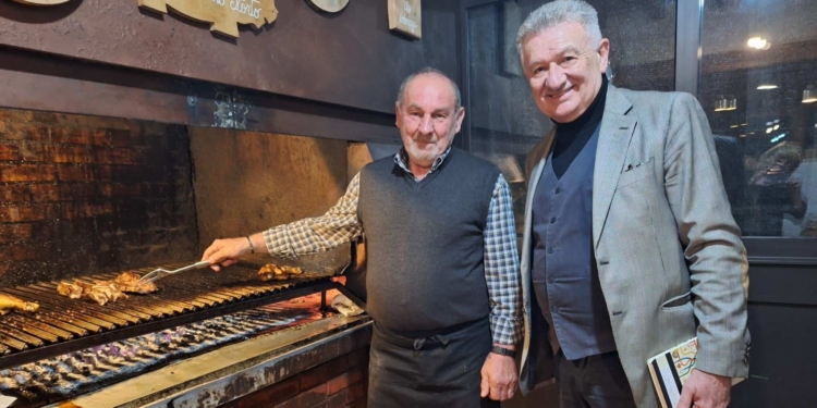 Daniele  Barban e la sua ricetta della carne salada