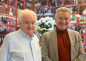 Egidio Fior e il medaglione di vitello ai pistacchi