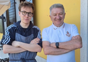 Thomas del Ristorante La Creta e i bigoli al ragù di cinghiale