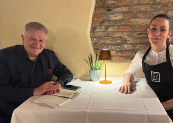 Laura e la Sella di coniglio con carote ed erbette primaverili