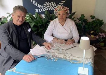 Laura Michieli e i suoi spaghetti al nero di seppia