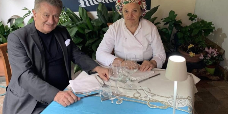 Laura Michieli e i suoi spaghetti al nero di seppia