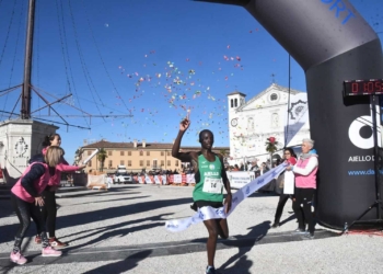In 2000 per la mezza maratona della Città Stellata