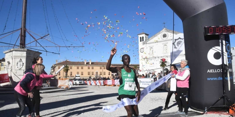 In 2000 per la mezza maratona della Città Stellata