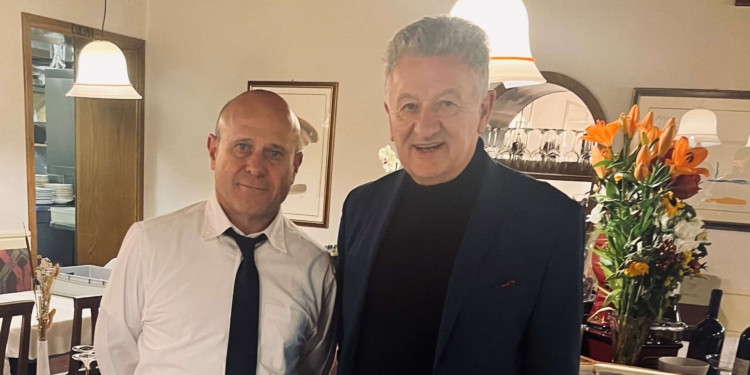 Simone Ippolito e il risotto cacio, pepe e tartare di branzino