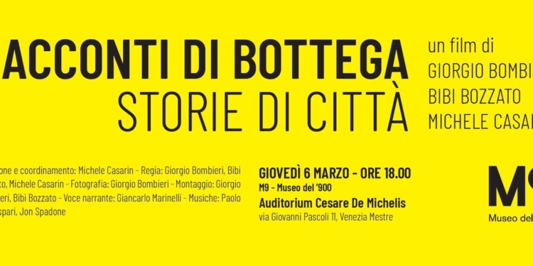 Docufilm su Mestre: storia di una città vista dalle botteghe