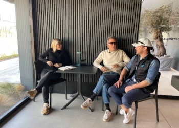 Jimmy Ghione da “Striscia la notizia” al centro del Padel a Noale