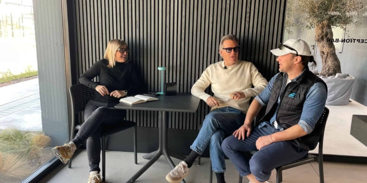 Jimmy Ghione da “Striscia la notizia” al centro del Padel a Noale