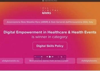 Alla Rete Malattie Rare il premio “All Digital Week”
