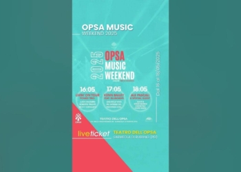 Ecco l’OPSA Music Weekend, grande musica e solidarietà