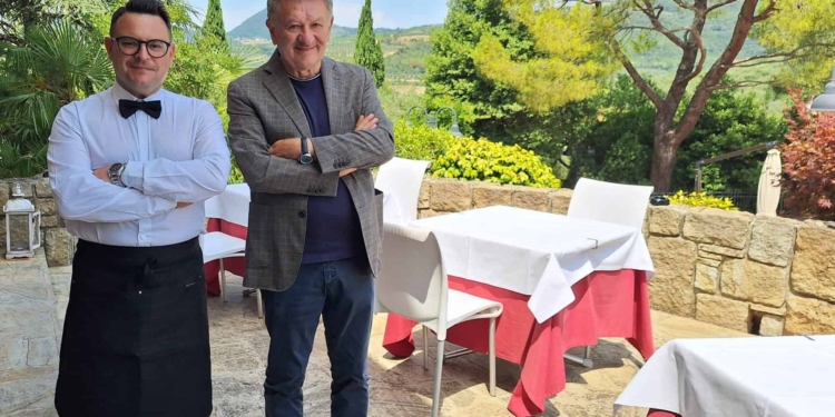 Davide Bertazzo e il risotto con fiori di zucca, stracciatella e….