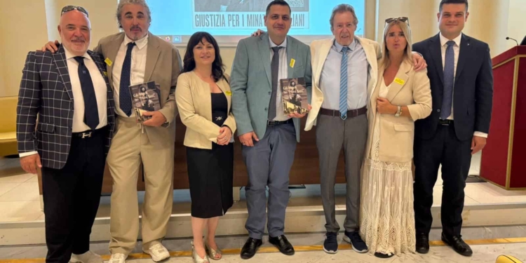 Al Senato Walter Basso con quei minatori italiani morti in Belgio