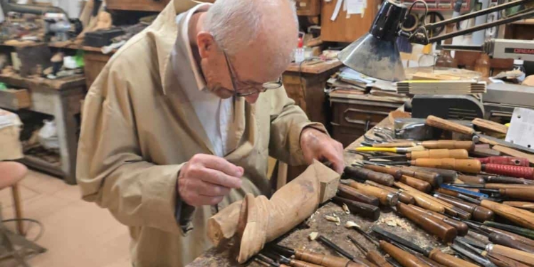 Bruno Barbon classe 1939, artigiano a Venezia