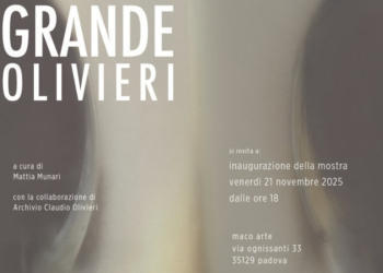 Il grande Olivieri. La luce come evento